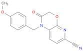 1-(4-Methoxybenzyl)-2-oxo-2,3-dihydro-1h-pyrido[2,3-b][1,4]oxazine-6-carbonitrile