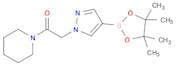 1-(Piperidin-1-yl)-2-(4-(4,4,5,5-tetramethyl-1,3,2-dioxaborolan-2-yl)-1h-pyrazol-1-yl)ethanone