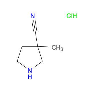 3-Methylpyrrolidine-3-carbonitrile, HCl