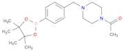 1-(4-(4-(4,4,5,5-Tetramethyl-1,3,2-dioxaborolan-2-yl)benzyl)piperazin-1-yl)ethanone