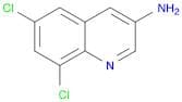 6,8-Dichloroquinolin-3-amine