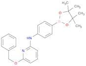 6-(Benzyloxy)-n-(4-(4,4,5,5-tetramethyl-1,3,2-dioxaborolan-2-yl)phenyl)pyridin-2-amine