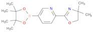 2-(4,4-Dimethyl-4,5-dihydro-1,3-oxazol-2-yl)-5-(4,4,5,5-tetramethyl-1,3,2-dioxaborolan-2-yl)pyridi…