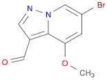 6-Bromo-4-methoxypyrazolo[1,5-a]pyridine-3-carbaldehyde