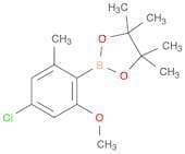2-(4-chloro-2-methoxy-6-methylphenyl)-4,4,5,5-tetramethyl-1,3,2-dioxaborolane