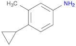 4-Cyclopropyl-3-methylaniline