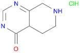 5,6,7,8-Tetrahydropyrido[3,4-d]pyrimidin-4(4aH)-one hydrochloride