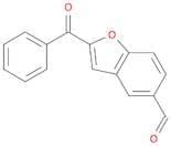 5-Benzofurancarboxaldehyde, 2-benzoyl-