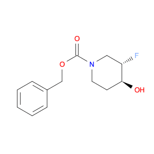 (3S,4S)-Benzyl 3-fluoro-4-hydroxypiperidine-1-carboxylate