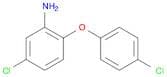 Benzenamine, 5-chloro-2-(4-chlorophenoxy)-