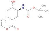 Ethyl (1R,3S,4S)-3-(tert-butoxycarbonylamino)-4-hydroxy-cyclohexanecarboxylate