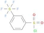 3-(Pentafluoro-λ6-sulfanyl)benzene-1-sulfonyl chloride