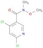 4,6-Dichloro-N-methoxy-N-methylnicotinamide