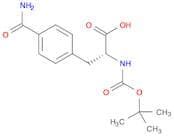 4-(Aminocarbonyl)-N-[(1,1-dimethylethoxy)carbonyl]-D-phenylalanine