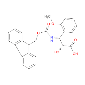 (2R,3R)-3-((((9H-Fluoren-9-yl)methoxy)carbonyl)amino)-2-hydroxy-3-(2-methoxyphenyl)propanoic acid