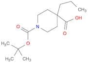 1-(tert-butoxycarbonyl)-4-propylpiperidine-4-carboxylic acid