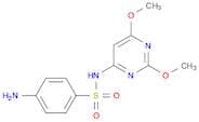 Benzenesulfonamide, 4-​amino-​N-​(2,​6-​dimethoxy-​4-​pyrimidinyl)​-