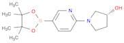 (3R)-1-[5-(tetramethyl-1,3,2-dioxaborolan-2-yl)pyridin-2-yl]pyrrolidin-3-ol