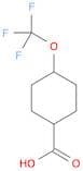 4-(trifluoromethoxy)cyclohexanecarboxylic acid  (cis/trans)