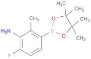 Benzenamine, 6-​fluoro-​2-​methyl-​3-​(4,​4,​5,​5-​tetramethyl-​1,​3,​2-​dioxaborolan-​2-​yl)​-