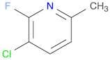 3-Chloro-2-fluoro-6-methylpyridine