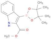 methyl 3-(4,4,5,5-tetramethyl-1,3,2-dioxaborolan-2-yl)-1H-indole-2-carboxylate