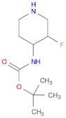 tert-Butyl (3-fluoropiperidin-4-yl)carbamate