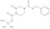 4-Benzyl 1-tert-butyl 2-oxopiperazine-1,4-dicarboxylate