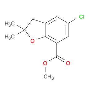 Methyl 5-Chloro-2,2-Dimethyl-2,3-Dihydrobenzofuran-7-Carboxylate