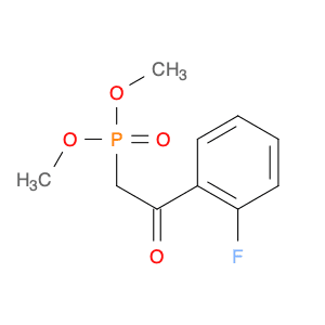 Phosphonic acid, [2-(2-fluorophenyl)-2-oxoethyl]-, dimethyl ester