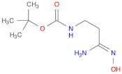 tert-butyl [(3Z)-3-amino-3-(hydroxyimino)propyl]carbamate