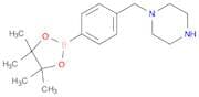 1-(4-(4,4,5,5-Tetramethyl-1,3,2-dioxaborolan-2-yl)benzyl)piperazine