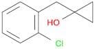 1-[(2-chlorophenyl)methyl]cyclopropan-1-ol