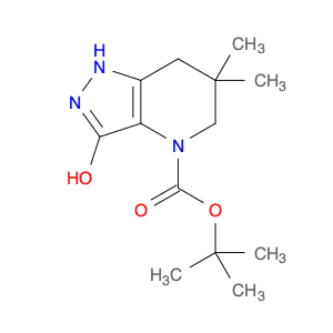 tert-Butyl 3-hydroxy-6,6-dimethyl-6,7-dihydro-1H-pyrazolo[4,3-b]pyridine-4(5H)-carboxylate