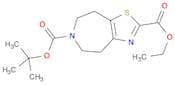 6-TERT-BUTYL 2-ETHYL 7,8-DIHYDRO-4H-THIAZOLO[4,5-D]AZEPINE-2,6(5H)-DICARBOXYLATE