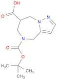 7,8-Dihydro-4H,6H-1,5,8A-Triaza-Azulene-5,7-Dicarboxylic Acid 5-Tert-Butyl Ester