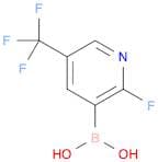 2-Fluoro-5-(trifluoromethyl)pyridine-3-boronic acid