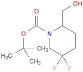 tert-Butyl 5,5-difluoro-2-(hydroxymethyl)piperidine-1-carboxylate