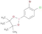 2-(3-Bromo-4-chlorophenyl)-4,4,5,5-tetramethyl-1,3,2-dioxaborolane