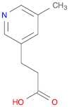 3-​Pyridinepropanoic acid, 5-​methyl-