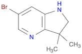 6-bromo-3,3-dimethyl-1H,2H,3H-pyrrolo[3,2-b]pyridine