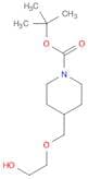 2-Methyl-2-propanyl 4-[(2-hydroxyethoxy)methyl]-1-piperidinecarboxylate