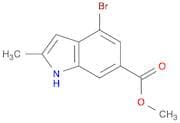 methyl4-bromo-2-methyl-1H-indole-6-carboxylate