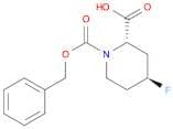 (2S,4S)-4-Fluoro-piperidine-1,2-dicarboxylic acid 1-benzyl ester