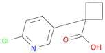 1-(6-Chloropyridin-3-yl)cyclobutanecarboxylic acid