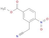 Methyl 3-(cyanomethyl)-4-nitrobenzoate