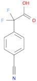 2-(4-cyanophenyl)-2,2-difluoroaceticacid