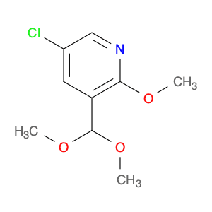 5-Chloro-3-(dimethoxymethyl)-2-methoxypyridine
