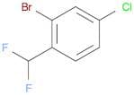 2-Bromo-4-chloro-1-(difluoromethyl)benzene