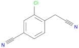 3-Chloro-4-(cyanomethyl)benzonitrile
